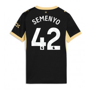 Manchester City Antoine Semenyo #42 Gostujuci Dres za Ženska 2026-27 Kratak Rukavima
